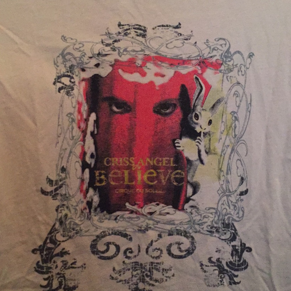 Criss Angel Believe Cirque Du Soleil Shirt